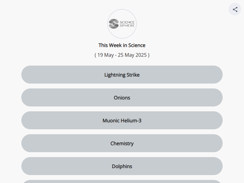 This Week in Science