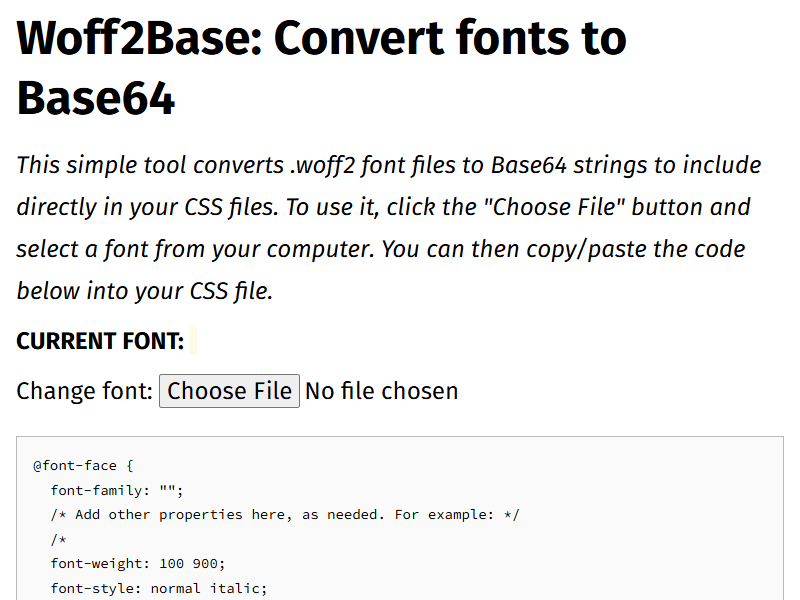 Woff2Base